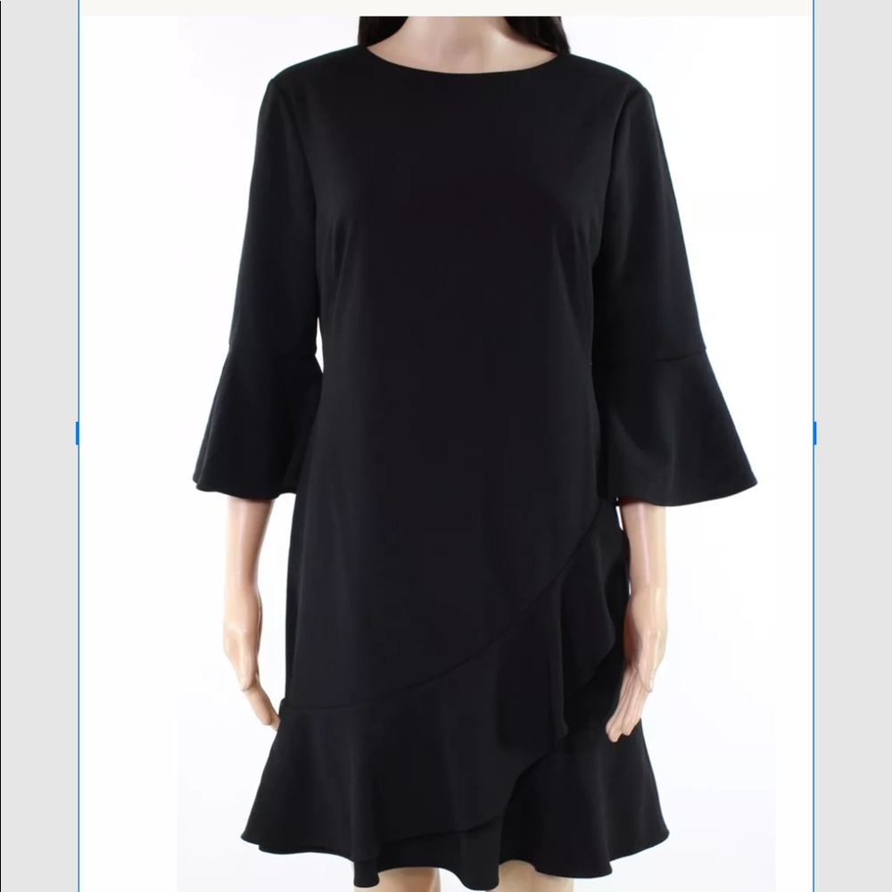 Ruffles Shift Dress